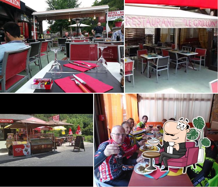 Hotel Bar Restaurant Le Grillon (Bar extérieur bord du tarn)