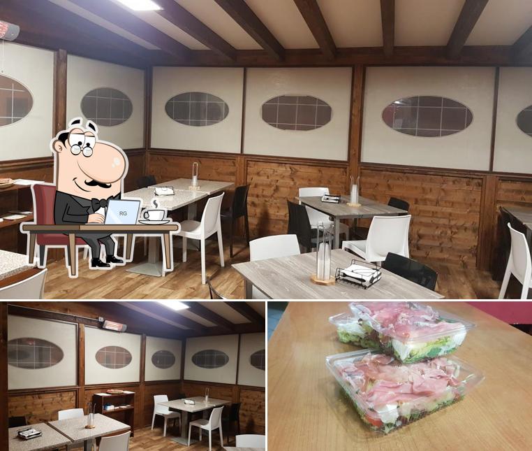 Tra le diverse cose da Pizzeria Lievito Padre si possono trovare la interni e cibo