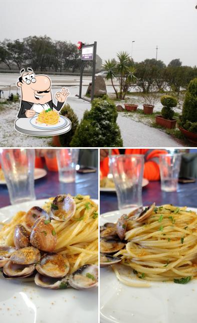 Spaghetti alla carbonara al La Cambusa