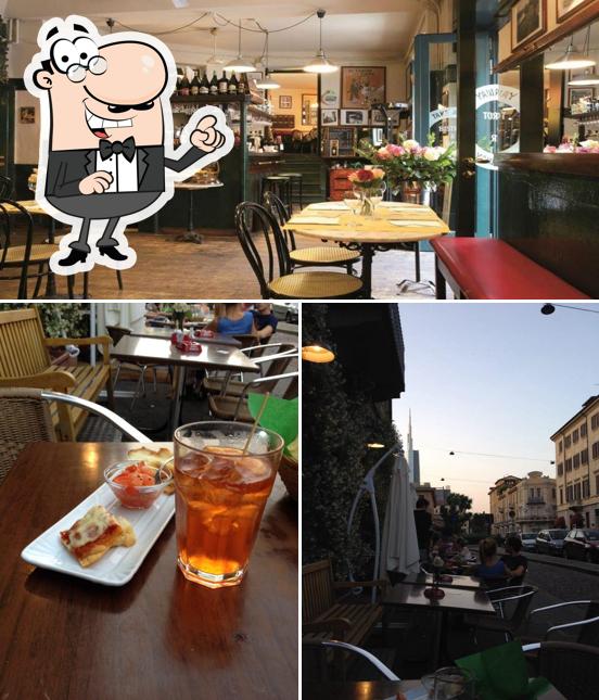 Gli interni di Take Away Bistrot