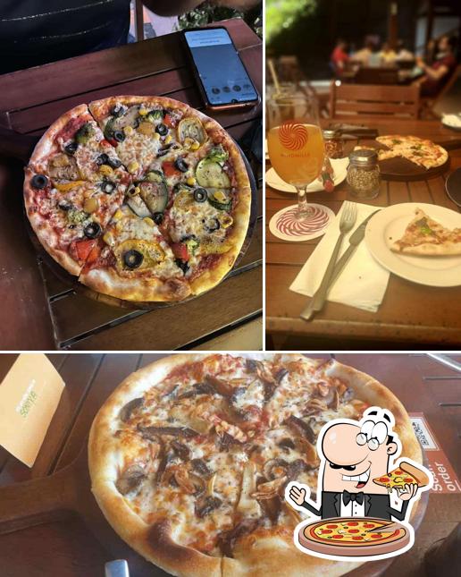 Try out pizza at Windmills Craftworks