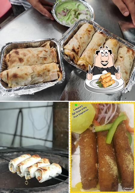 Spring rolls at Cabana's