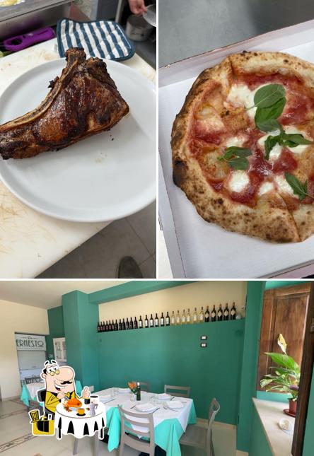 Dai un’occhiata alla immagine che raffigura la cibo e interni di Da Ernesto Ristorante & Pizzeria