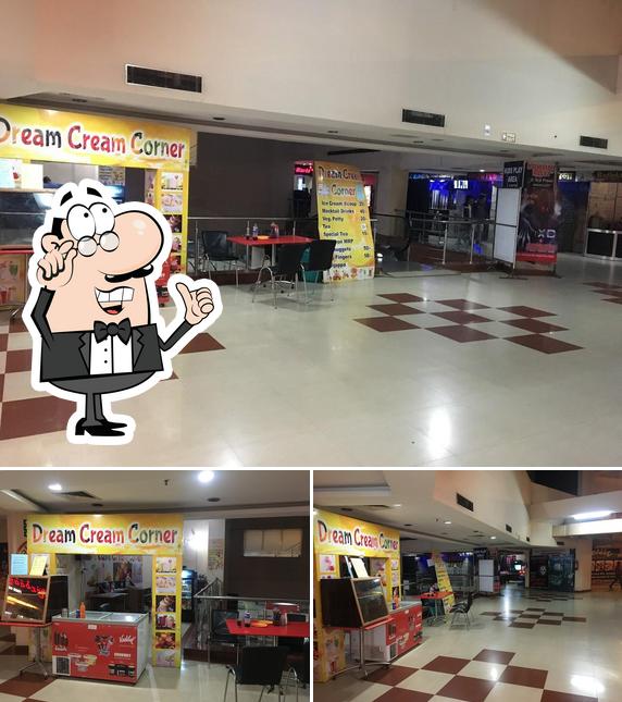 Check out how Dream Cream Corner looks inside