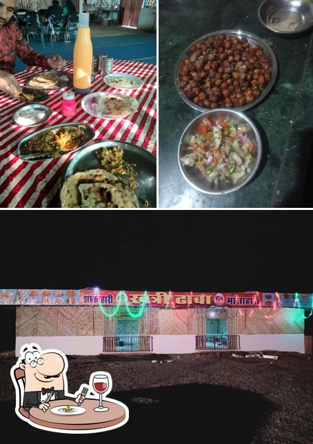Check out the image showing food and exterior at Khatri Dhaba