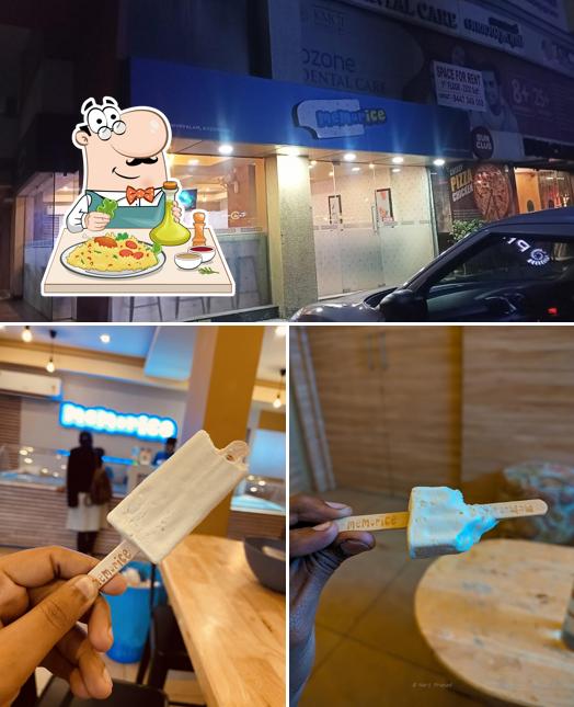 The restaurant's food and exterior