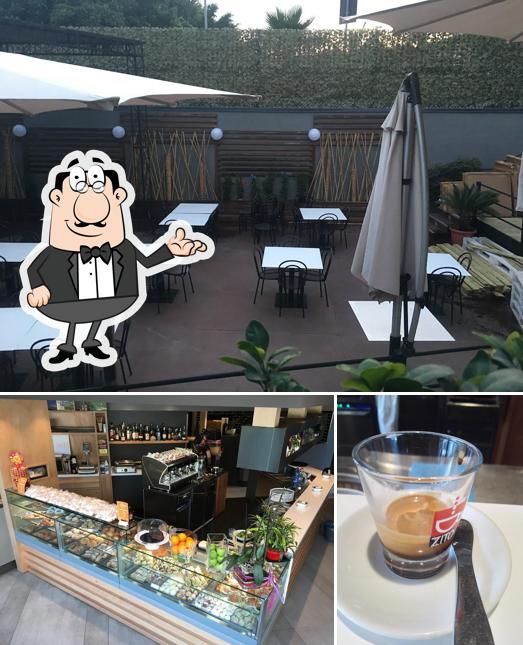 Dai un’occhiata alla foto che raffigura la interni e bevanda di Quattrochiacchiere