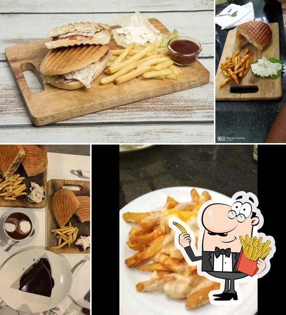 Try out fries at Sandy's Chocolate Laboratory