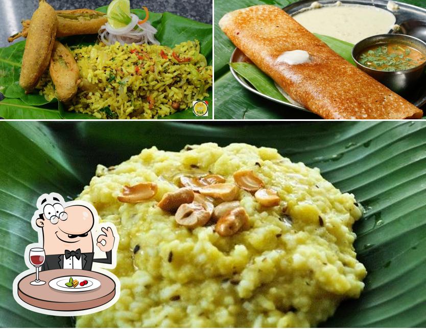 Food at Sri Bhavani Hotel