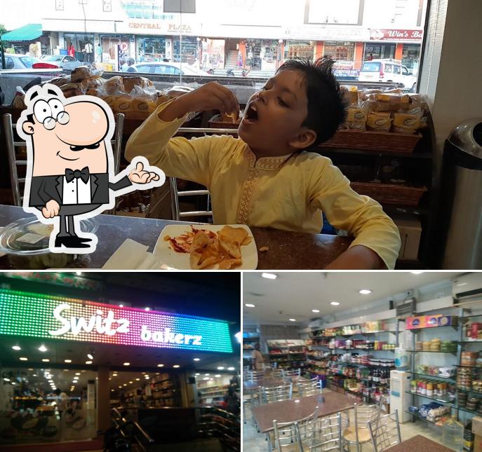 The interior of Switz Bakerz