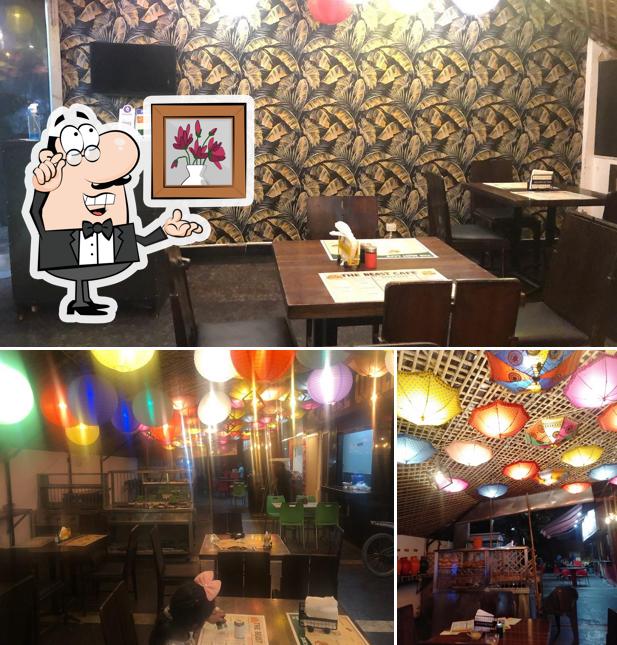 The interior of THE BEAST CAFE & FAREBI CHAAT