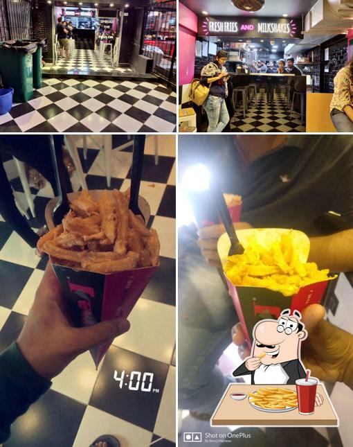 French fries at The J