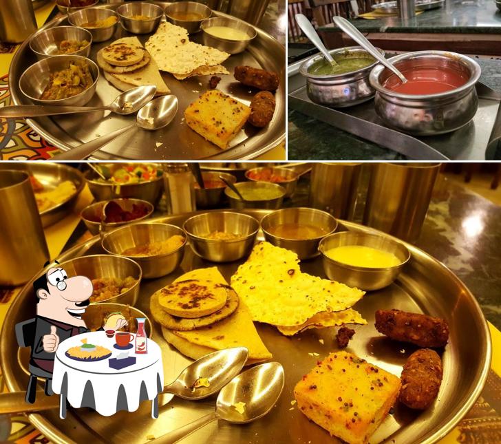 Cheese plate at Vangi Gujarati Thali