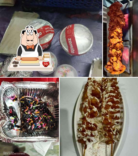 Shawarma bar offers a range of sweet dishes