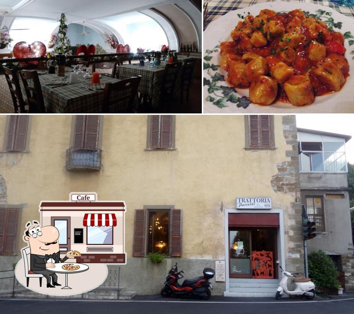 Gli esterni di Trattoria Parietti
