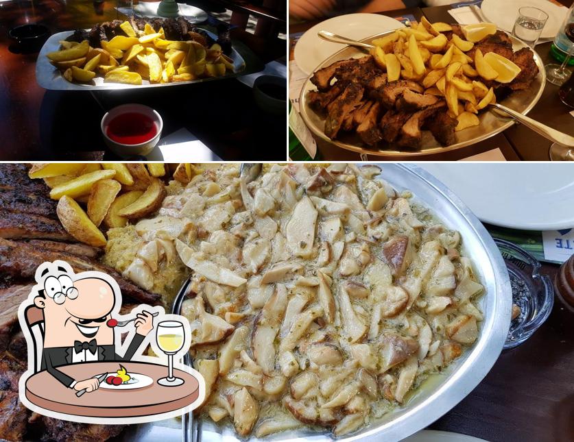 Platti al Ristorante Grotto del Pep