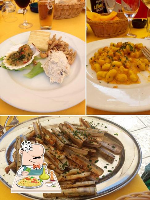 Cibo al Trattoria Busa alla Torre