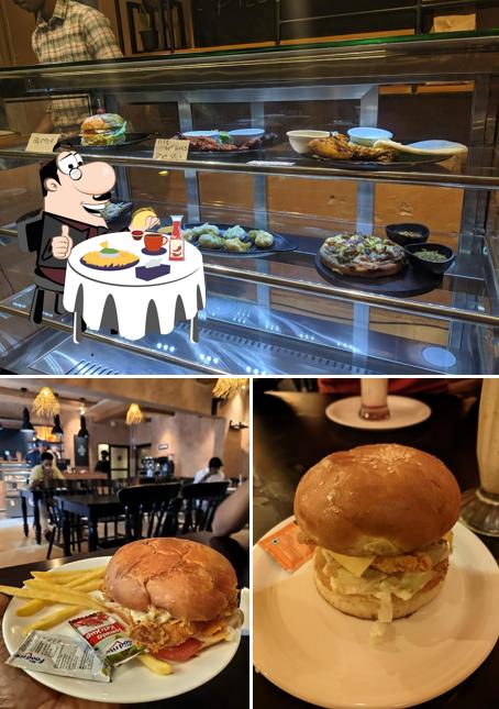Get a burger at Arabian Shake Multicuisine Restaurant