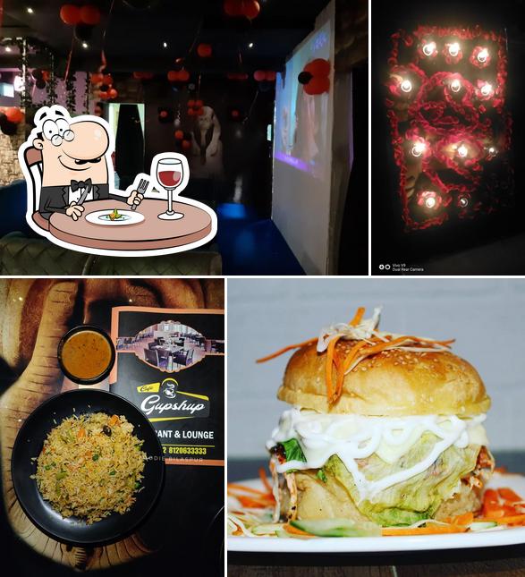 Food at Gupshup cafe