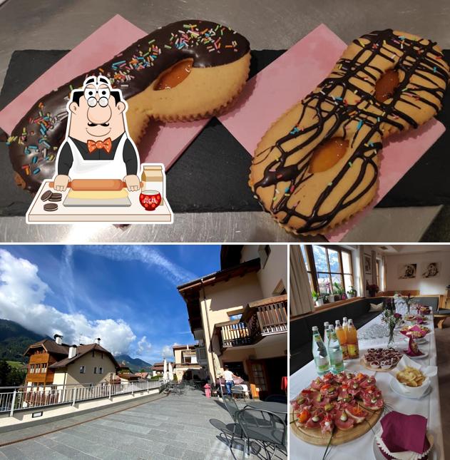 Cafe Surëdl serve un'ampia gamma di dessert