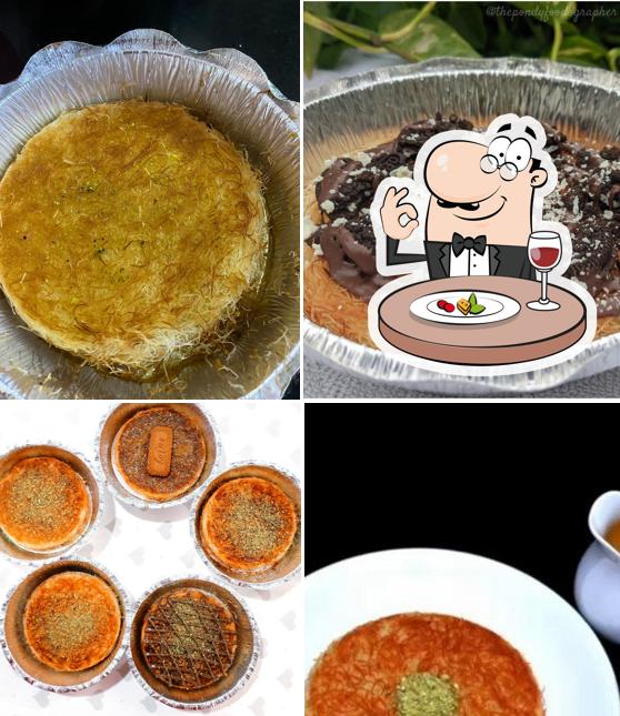 Food at Kunafa town