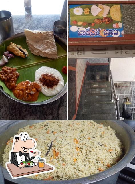 Food at HOTEL BANASHANKARI- UTTARA KARNATAKA STYLE