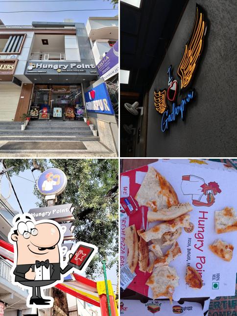 The exterior of Hungry Point - Gadarpur