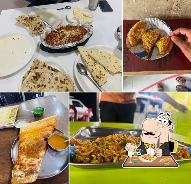 Meals at Prajapati Hotel
