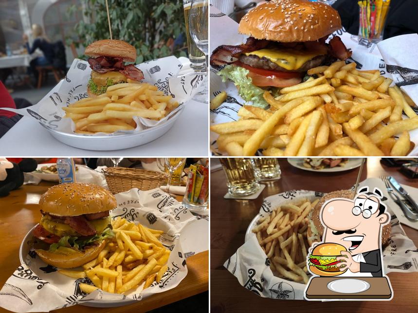 Forsterbräu Merano offre un'ampia varietà di opzioni per gli amanti dell'hamburger