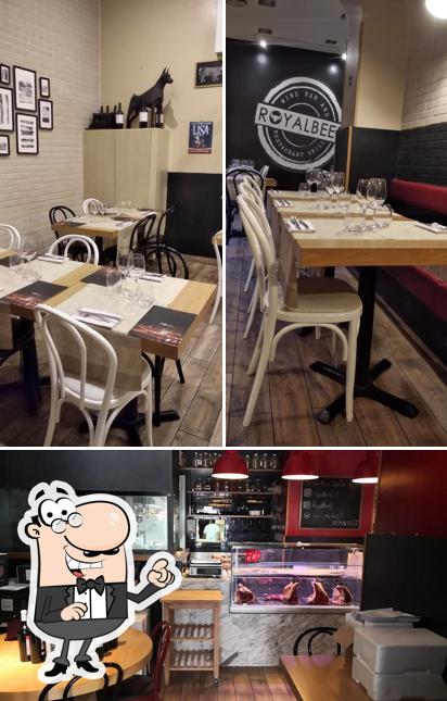 Gli interni di ROYALBEEF x SPLENDORI PIZZA