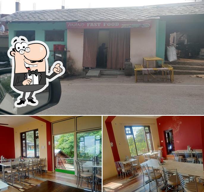The interior of ANAND'S FAST FOOD CAFE