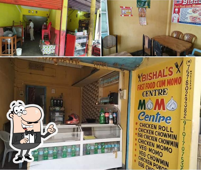 The interior of Bishal Fast Food Centre