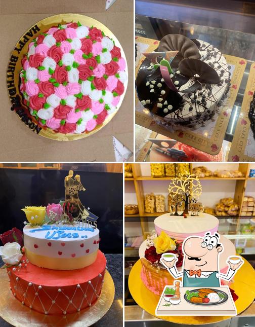 Food at Cake City-The Live cake shop