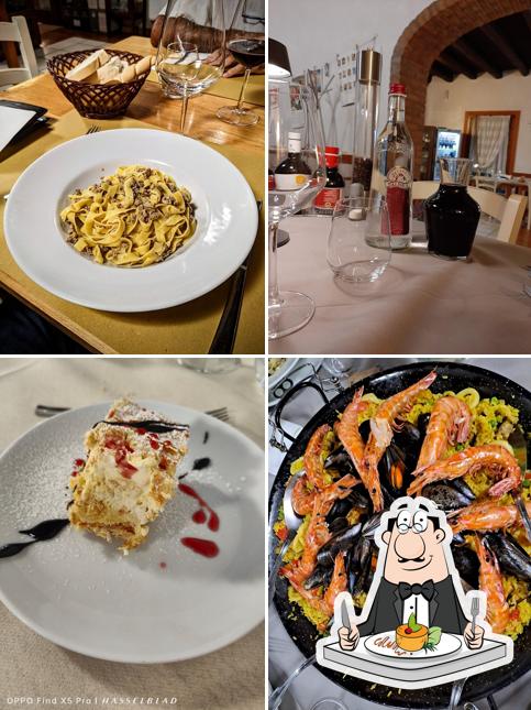 Cibo al Trattoria Casa De Tuti