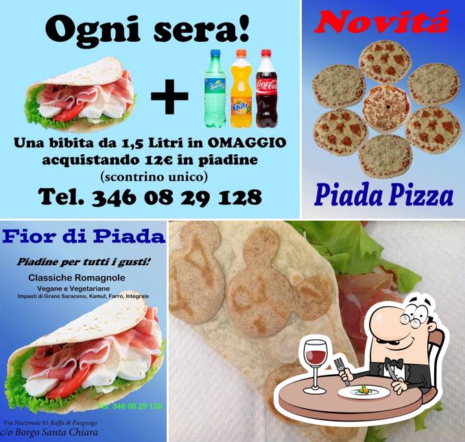 Platti al Piadineria Fior Di Piada