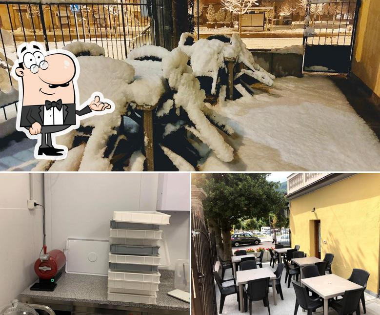 Questa è la foto che raffigura la interni e esterno di MaxPizza Demonte