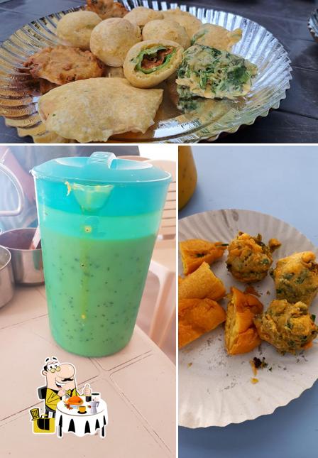 The restaurant's food and beverage