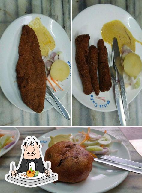 Food at Mitra Cafe