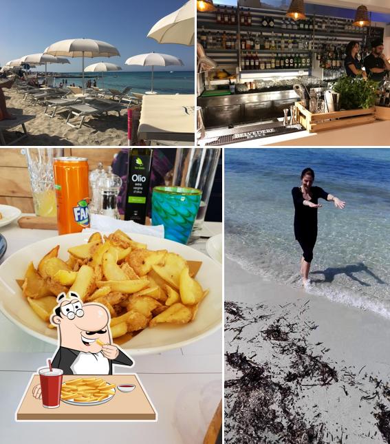 Assaggia un piatto di chips a Mora Mora Beach