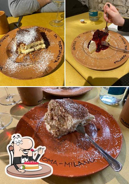 Osteria da Fortunata - Moscova Milano serve un'ampia varietà di dessert