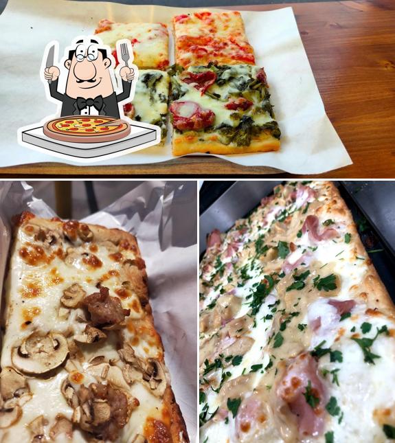 Scegli tra le molte varianti di pizza