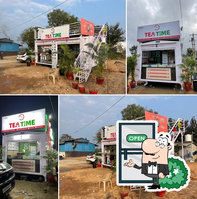 The exterior of Tea Time @ New Orissa Family Dhaba
