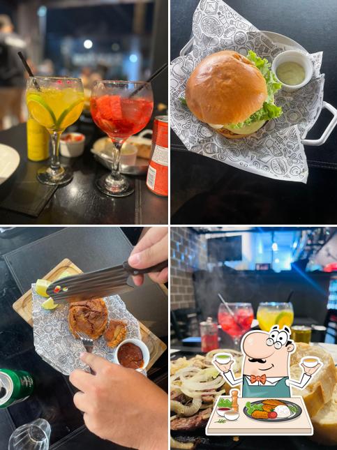 Platos en Zardos Grill