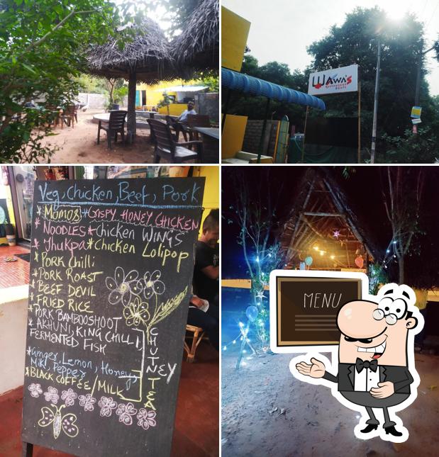 Check out the menu on the blackboard