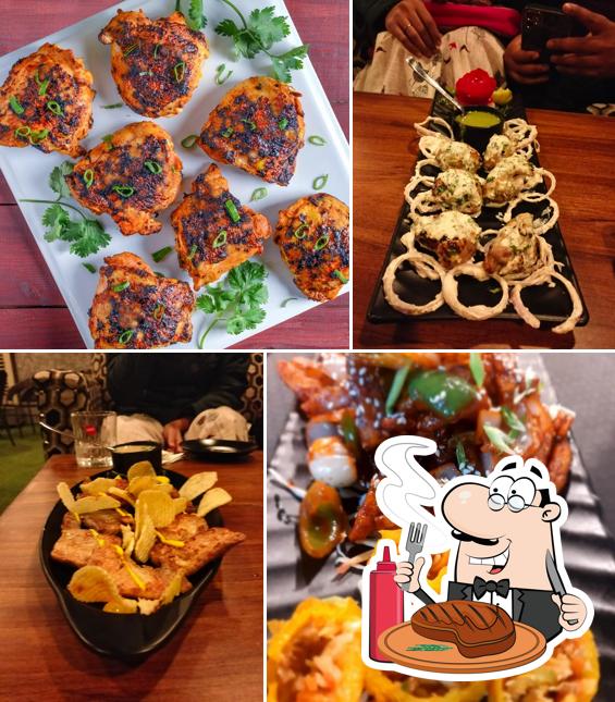 There’s a selection of options for meat lovers