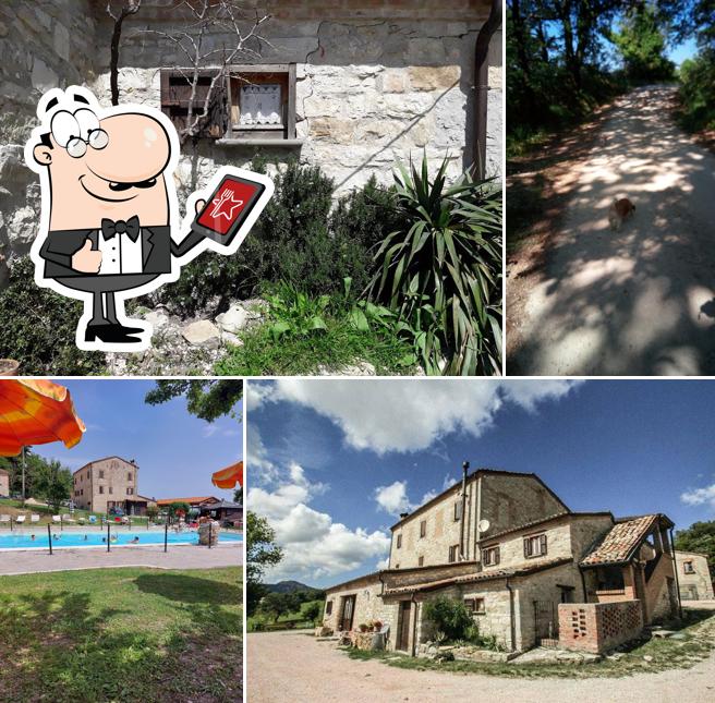 Gli esterni di Agriturismo La Faggiola Azienda Agricola Biologica