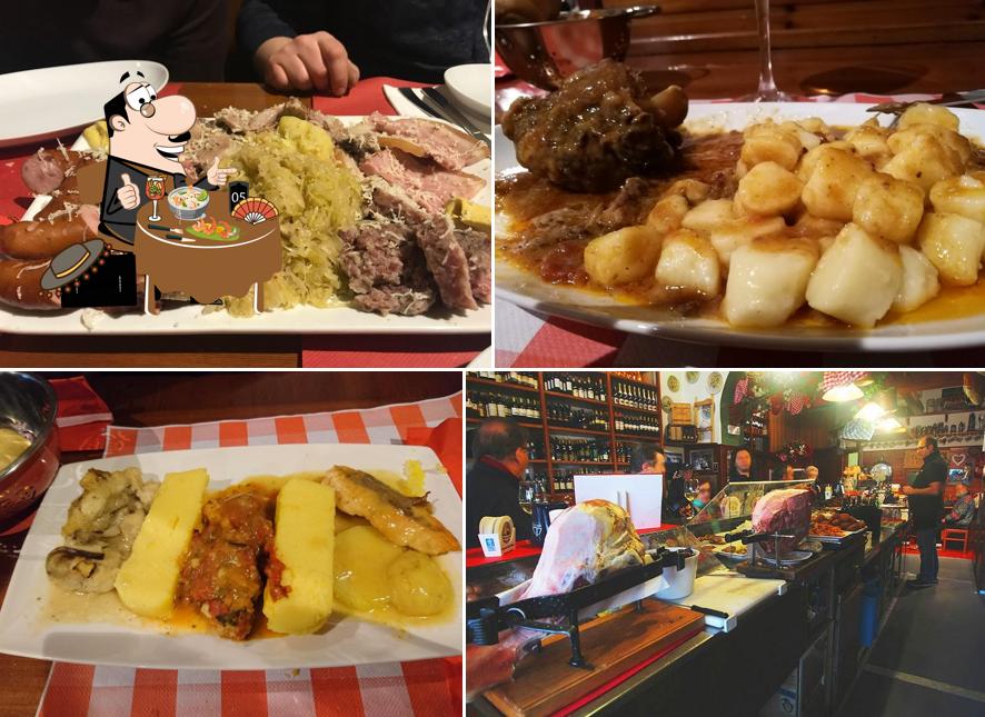 Platti al Buffet L'Approdo