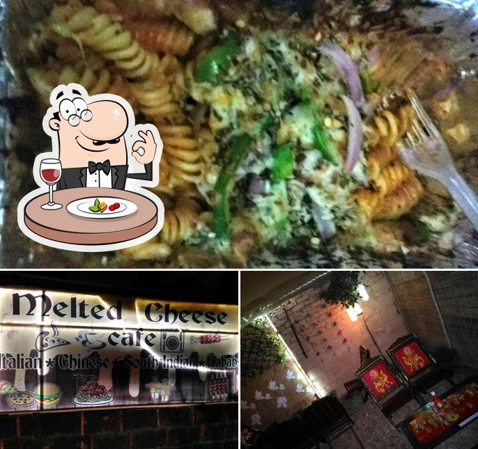 Food at Melted Cheese Cafe