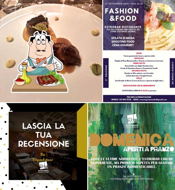 Estrobar offre des repas à base de viande
