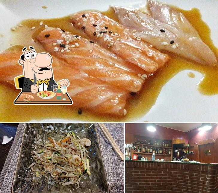 Ristorante Kyoto si caratterizza per la cibo e bancone da bar
